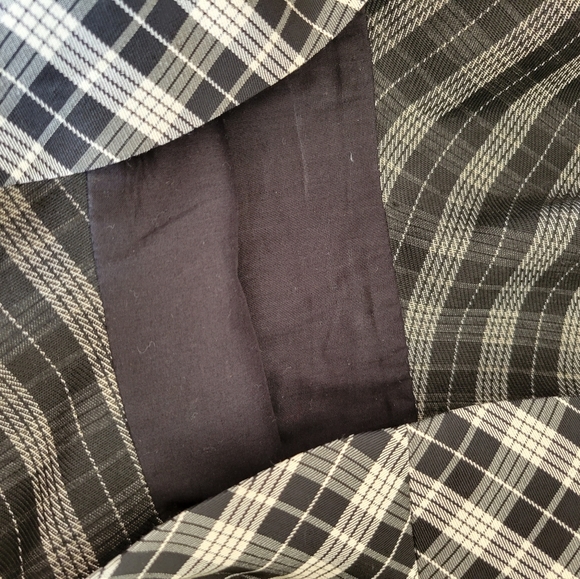 Robert Rodriguez Dark Academia Plaid Ruffle Mini Skirt Size M - Picture 8 of 10